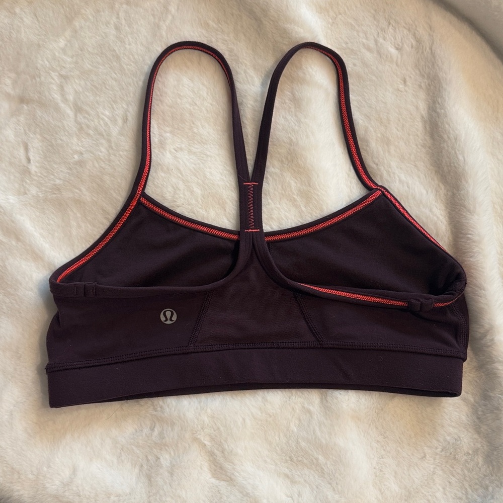 lululemon athletica Purple and Red Sports Bra